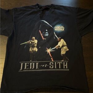 Star Wars Episode I Black Jedi vs Sith Tee Episode 1